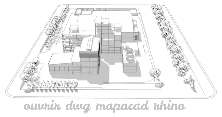 ouvrir dwg mapacad rhino 